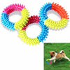 Embossment Spinose Ring Rubber Dog Toy