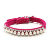 Pearl Crystal Necklace Pet Collar