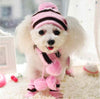 Striped Hat Scarf and Socks Winter Pet  Accessories