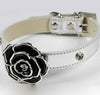 Flower Bling Dog Collar Lead