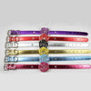 Flower Bling Dog Collar Lead